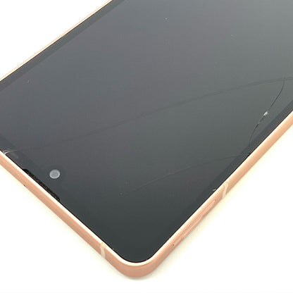 【最速発送】SHARP AQUOS sense6s 64GB ライトカッパー au SIMフリー SHG07【難有】