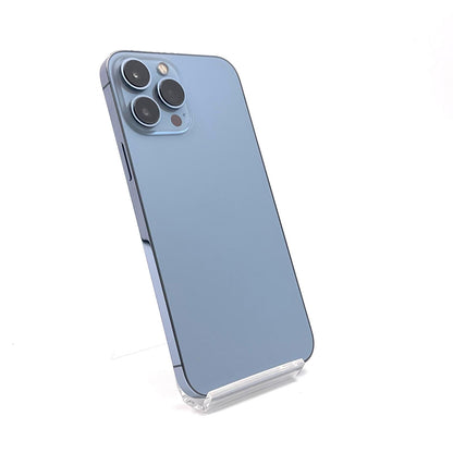 【全額返金保証】【最速発送】Apple iPhone iPhone 13 Pro Max 256GB シエラブルー docomo SIMフリー 白ロム 動作確認済 77%