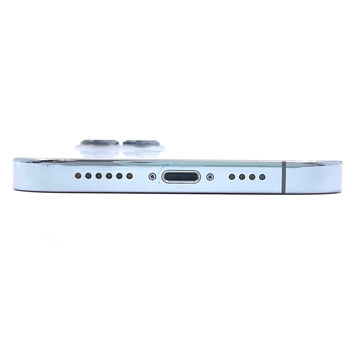 【全額返金保証】【最速発送】Apple iPhone iPhone 13 Pro Max 256GB シエラブルー docomo SIMフリー 白ロム 動作確認済 77%