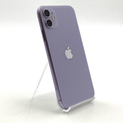 【全額返金保証】【最速発送】Apple iPhone iPhone 11 128GB パープル docomo 白ロム 動作確認済 78%