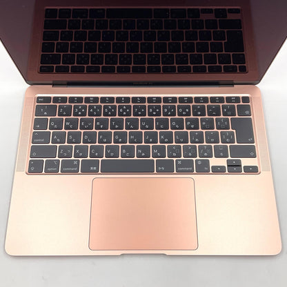 【全額返金保証】【最速発送】Apple MacBook Air 13インチ 2020 Apple M1 8GB SSD 512GB ゴールド 95% 超美品 動作確認済