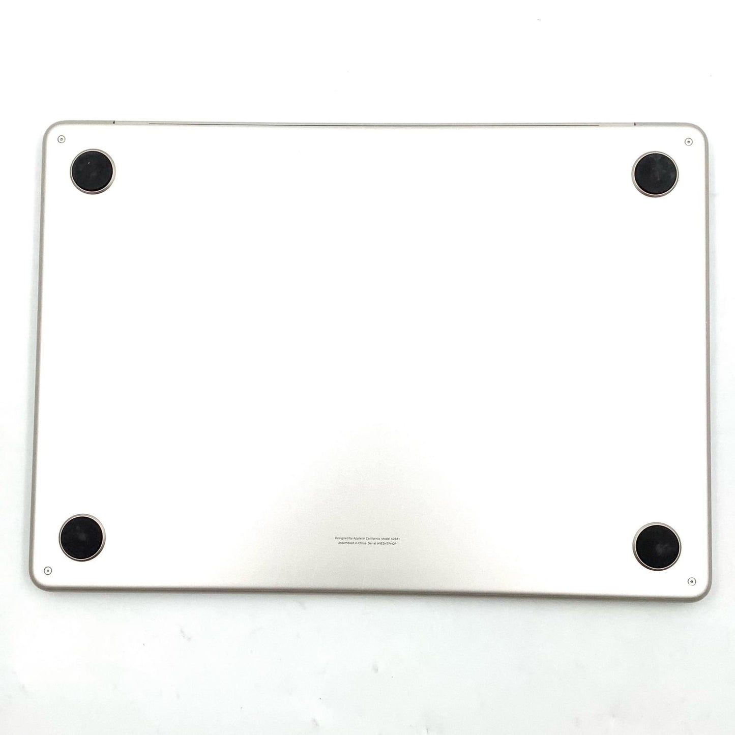 【全額返金保証】【最速発送】Apple MacBook Air 13インチ 2022 Apple M2 8GB SSD 256GB スターライト 93% 動作確認済