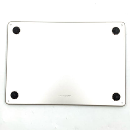 【全額返金保証】【最速発送】Apple MacBook Air 13インチ 2022 Apple M2 8GB SSD 256GB スターライト 93% 動作確認済