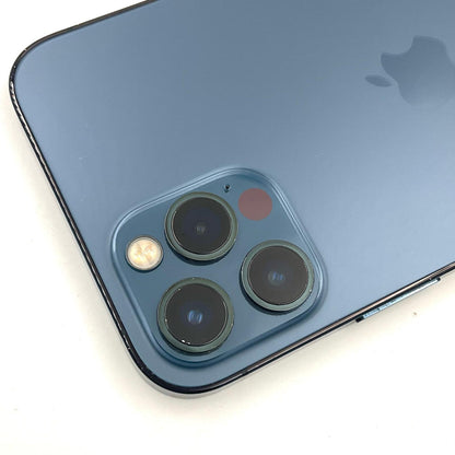 【全額返金保証】【最速発送】Apple iPhone iPhone Pro 12 Pro 256GB パシフィックブルー Softbank 白ロム 動作確認済 77%