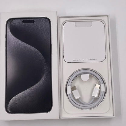 【全額返金保証】【最速発送】Apple iPhone iPhone 15 Pro Max 1TB ブラックチタニウム SIMフリー 白ロム 新品未開封 即納OK 100%