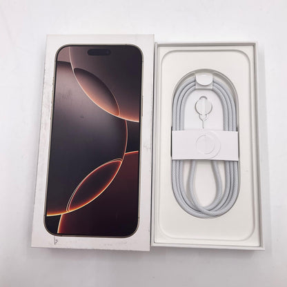 【全額返金保証】【最速発送】Apple iPhone iPhone 16 Pro Max 256GB デザートチタニウム SIMフリー 白ロム 超美品 動作確認済 99%