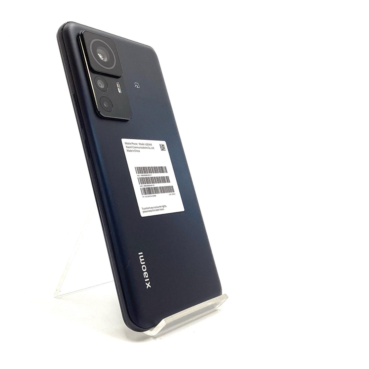【全額返金保証】【最速発送】Xiaomi Xiaomi 12T Pro 256GB ブラック Softbank A201XM 白ロム 動作確認済