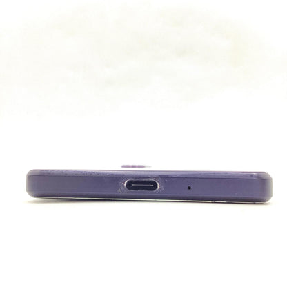【最速発送】Sony Xperia 1 III 256GB フロストパープル docomo SO-51B 白ロム【難有】