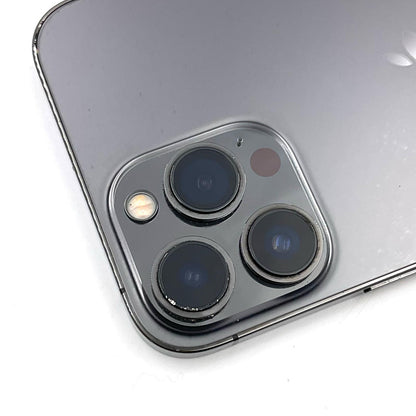 【全額返金保証】【最速発送】Apple iPhone iPhone 13 Pro Max 256GB グラファイト Softbank 動作確認済 81%