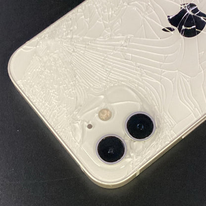 【最速発送】Apple iPhone iPhone 12 128GB ホワイト au 白ロム【難有】 83%