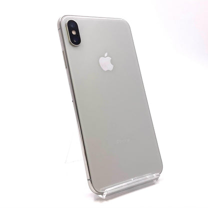 【全額返金保証】【最速発送】Apple iPhone iPhone XS Max 256GB シルバー SIMフリー 白ロム 動作確認済 80%