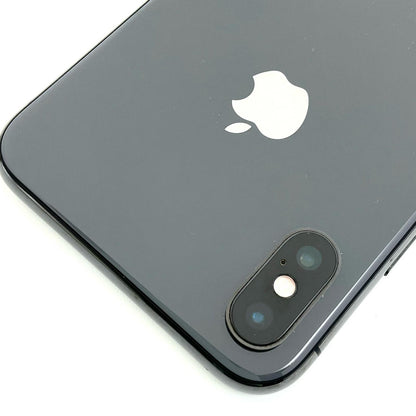 【最速発送】Apple iPhone iPhone X 64GB スペースグレイ docomo 白ロム【難有】 87%