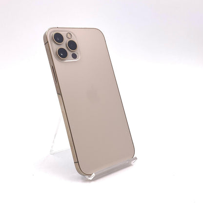 【全額返金保証】【最速発送】Apple iPhone iPhone 12 Pro 256GB ゴールド docomo 動作確認済 85%