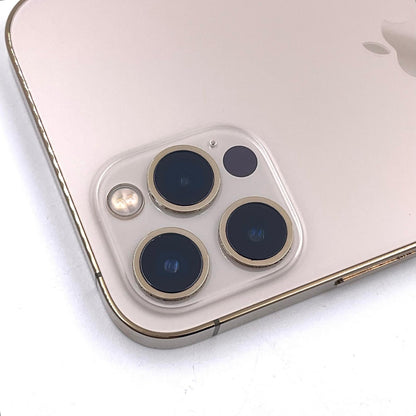 【全額返金保証】【最速発送】Apple iPhone iPhone 12 Pro 256GB ゴールド docomo 動作確認済 85%