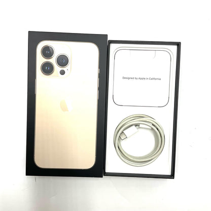 【全額返金保証】【最速発送】Apple iPhone iPhone 13 Pro 256GB ゴールド Softbank SIMフリー 白ロム 動作確認済 80%
