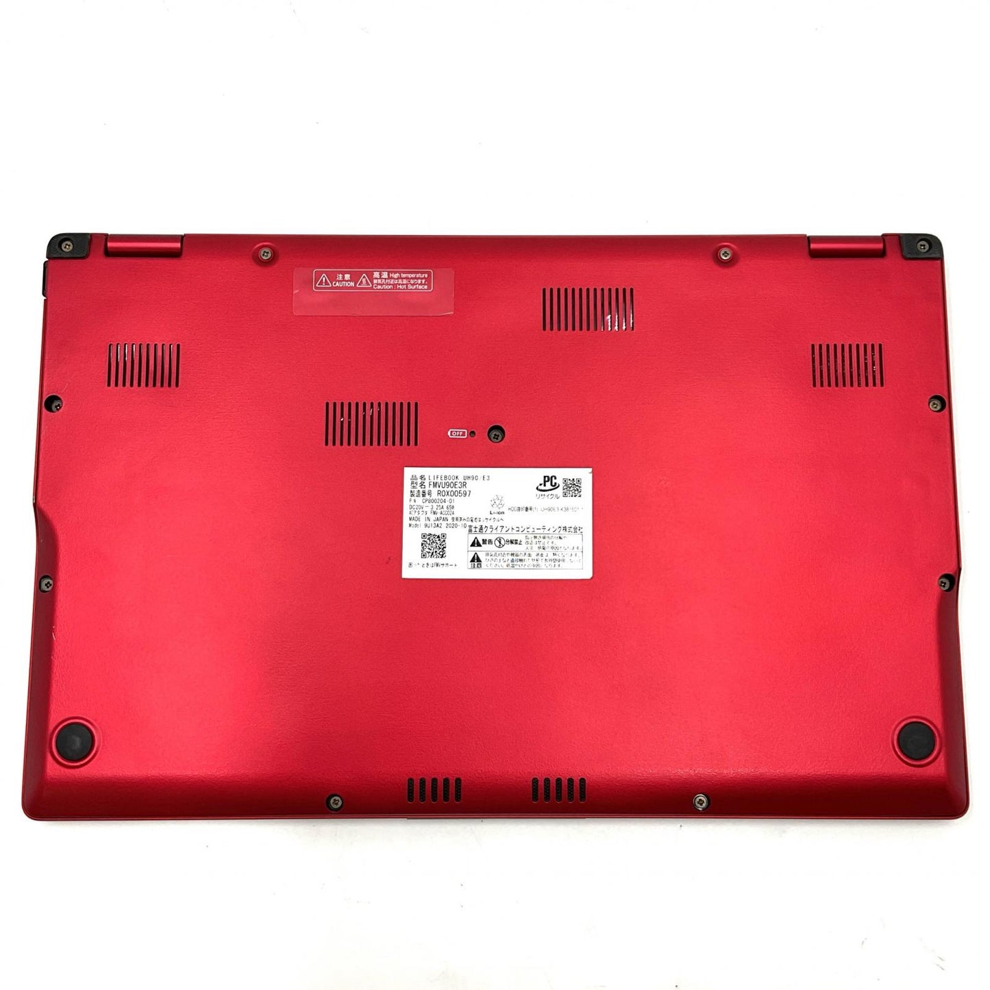 【全額返金保証】【最速発送】富士通 LIFEBOOK UH90/E3 FMVU90E3R Intel Core i7-1165G7 8GB M.2 SSD 512GB 86.5% 動作確認済