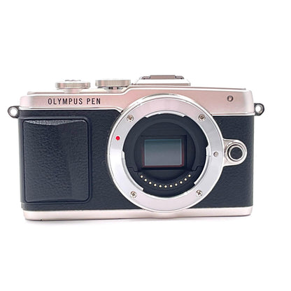 【全額返金保証】【最速発送】OLYMPUS デジタル一眼 PEN Lite E-PL7 ボディ [シルバー] 美品 動作確認済