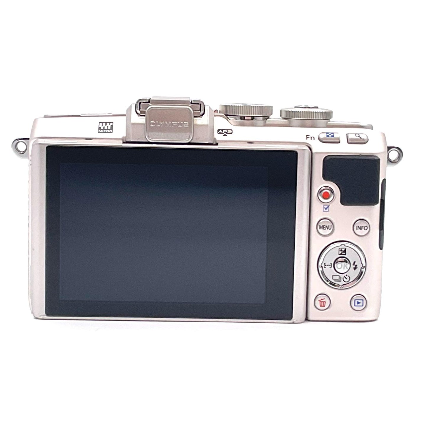 【全額返金保証】【最速発送】OLYMPUS デジタル一眼 PEN Lite E-PL7 ボディ [シルバー] 美品 動作確認済