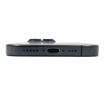 【全額返金保証】【最速発送】Apple iPhone iPhone Pro 15 Pro 128GB ブラックチタニウム au 白ロム 動作確認済 86%