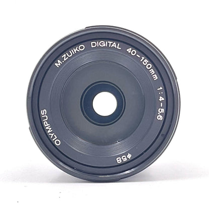 【全額返金保証】【最速発送】OLYMPUS M.ZUIKO DIGITAL ED 40-150mm F4.0-5.6 R [ブラック] 動作確認済