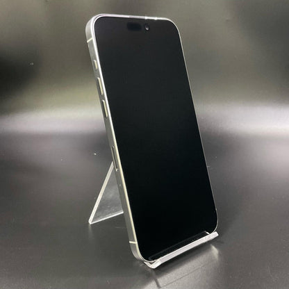 【全額返金保証】【最速発送】Apple iPhone iPhone 15 Pro Max 256GB ホワイトチタニウム Softbank SIMフリー 超美品 動作確認済 90%