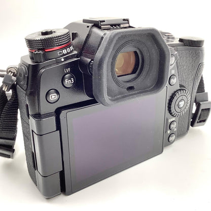 【全額返金保証】【最速発送】Panasonic デジタル一眼 LUMIX DC-G9 ボディ ブラック 美品 動作確認済
