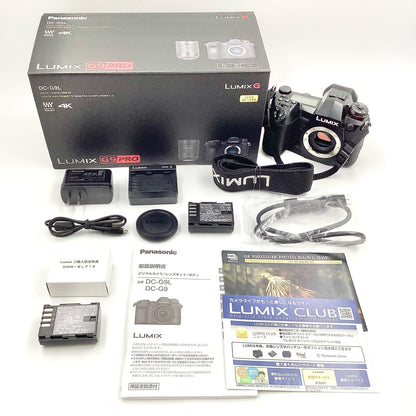 【全額返金保証】【最速発送】Panasonic デジタル一眼 LUMIX DC-G9 ボディ ブラック 美品 動作確認済
