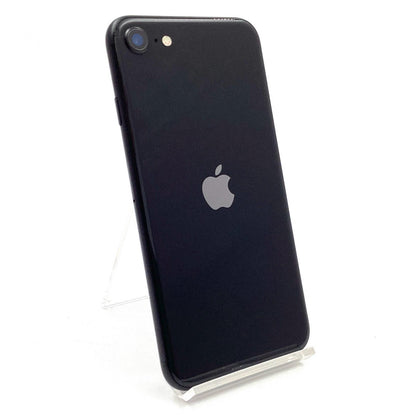 【全額返金保証】【最速発送】Apple iPhone iPhone SE（第2世代） 64GB ブラック au 白ロム 動作確認済 93%