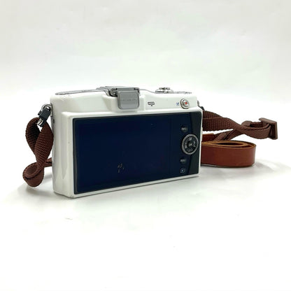 【全額返金保証】【最速発送】OLYMPUS デジタル一眼 PEN mini E-PM1 ボディ [ホワイト] 動作確認済