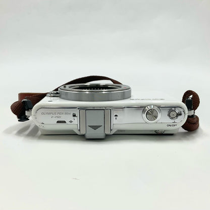 【全額返金保証】【最速発送】OLYMPUS デジタル一眼 PEN mini E-PM1 ボディ [ホワイト] 動作確認済
