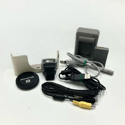 【全額返金保証】【最速発送】OLYMPUS デジタル一眼 PEN mini E-PM1 ボディ [ホワイト] 動作確認済