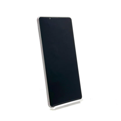 【全額返金保証】【最速発送】Sony Xperia 5 III 128GB フロストシルバー docomo SO-53B 白ロム 動作確認済