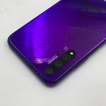 【全額返金保証】【最速発送】Huawei nova 5T 128GB ミッドサマーパープル SIMフリー YAL-L21 白ロム 動作確認済