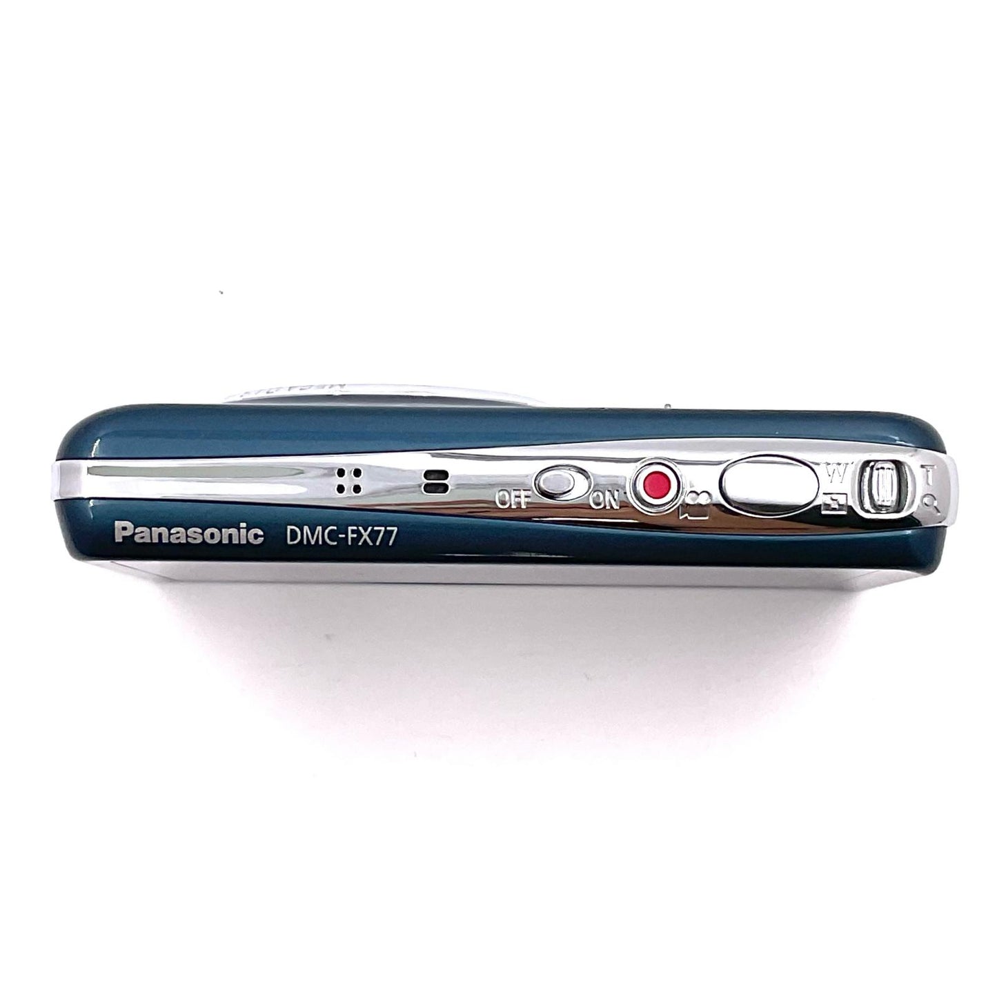【全額返金保証】【最速発送】Panasonic コンパクトデジタルカメラ LUMIX DMC-FX77-A [スエードブルー] 動作確認済