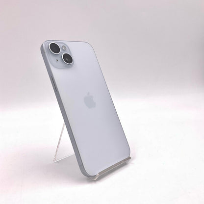 【全額返金保証】【最速発送】Apple iPhone iPhone 15 Plus 128GB ブルー SIMフリー 白ロム 動作確認済 86%