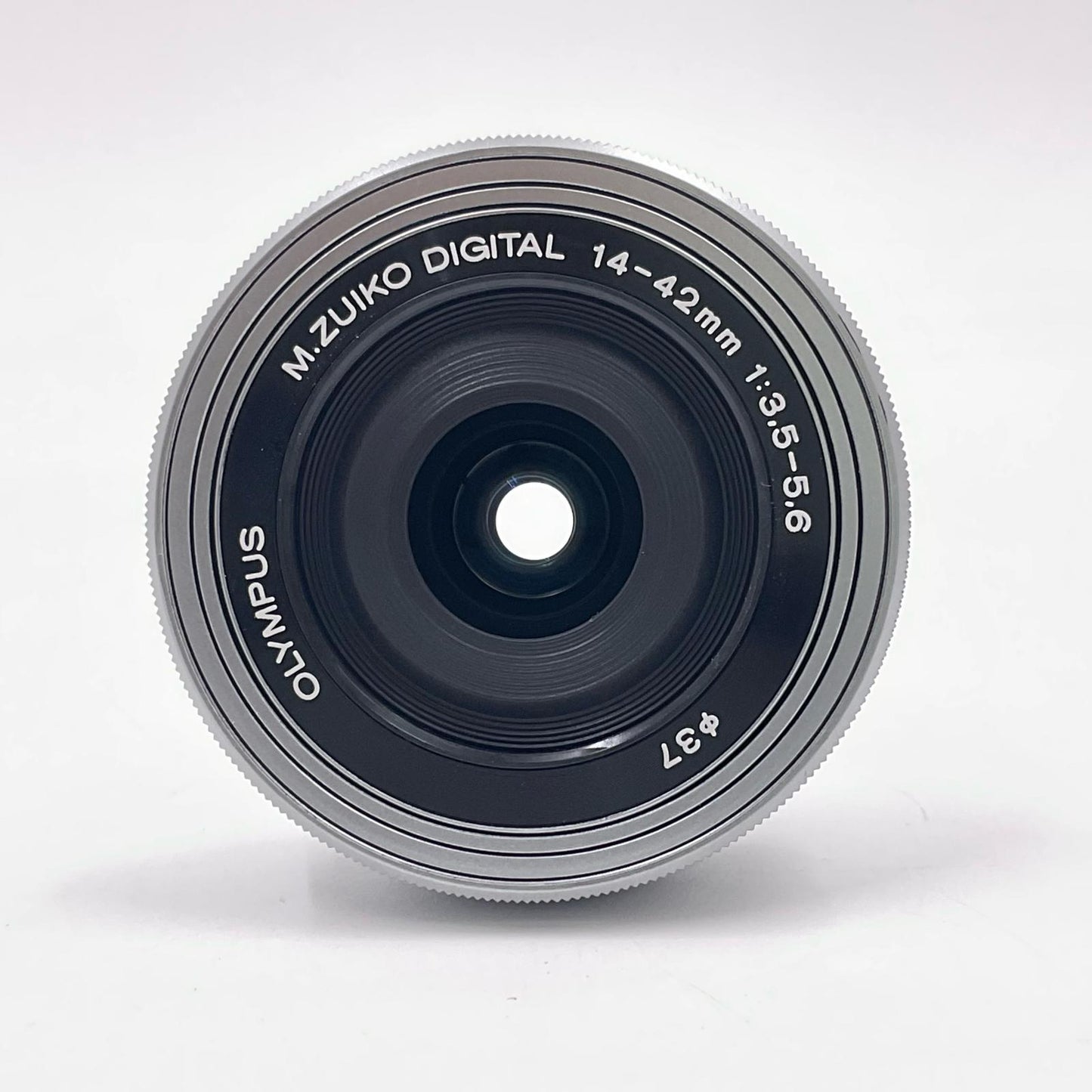 【全額返金保証】【最速発送】OLYMPUS M.ZUIKO DIGITAL ED 14-42mm F3.5-5.6 EZ [シルバー] 動作確認済