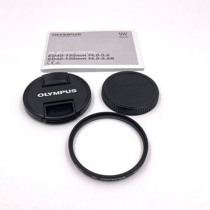 【最速発送】OLYMPUS M.ZUIKO DIGITAL ED 40-150mm F4.0-5.6 R [ブラック]【難有】