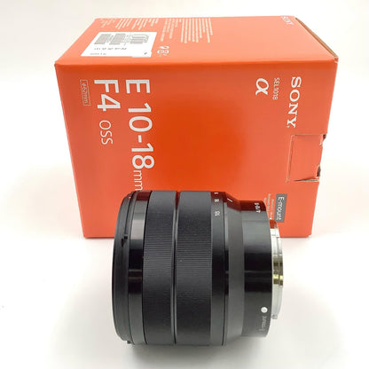 【全額返金保証】【最速発送】Sony E 10-18mm F4 OSS SEL1018 美品 動作確認済