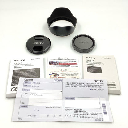 【全額返金保証】【最速発送】Sony E 10-18mm F4 OSS SEL1018 美品 動作確認済