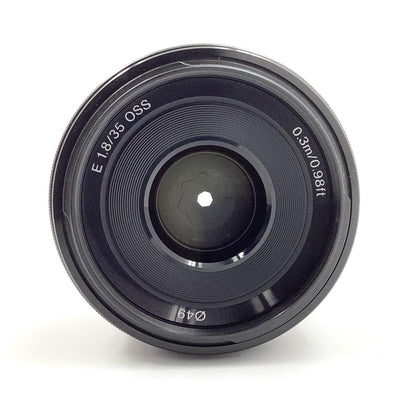 【全額返金保証】【最速発送】Sony E 35mm F1.8 OSS SEL35F18 美品 動作確認済