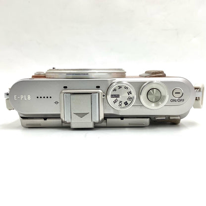 【全額返金保証】【最速発送】OLYMPUS デジタル一眼 OLYMPUS PEN E-PL8 ボディ [ブラウン] 美品 動作確認済