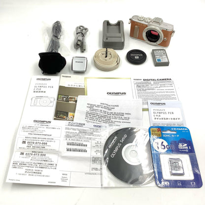 【全額返金保証】【最速発送】OLYMPUS デジタル一眼 OLYMPUS PEN E-PL8 ボディ [ブラウン] 美品 動作確認済
