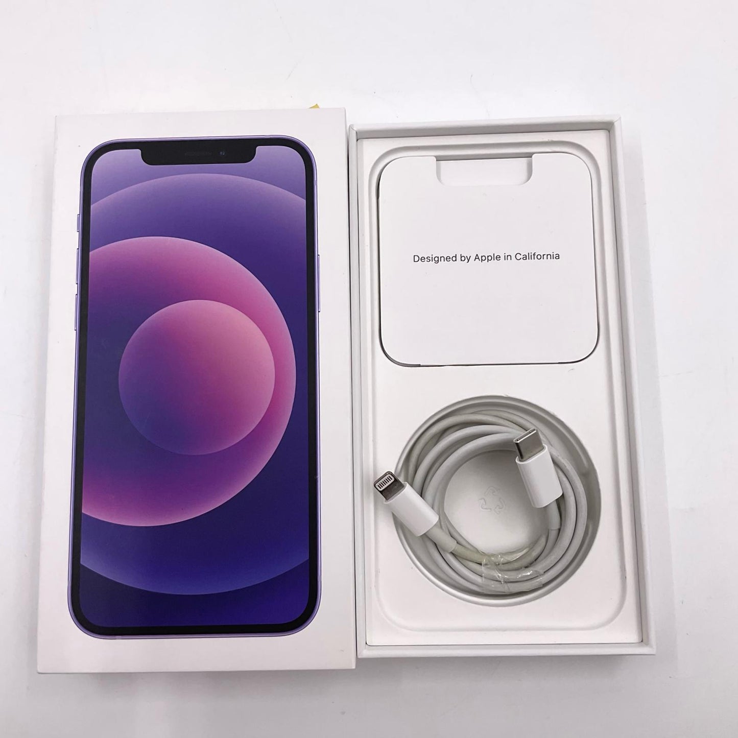 【全額返金保証】【最速発送】Apple iPhone iPhone 12 128GB パープル docomo 白ロム 動作確認済 79%