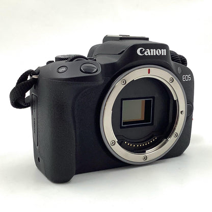 【全額返金保証】【最速発送】Canon デジタル一眼 EOS R50 ダブルズームキット ブラック 美品 動作確認済