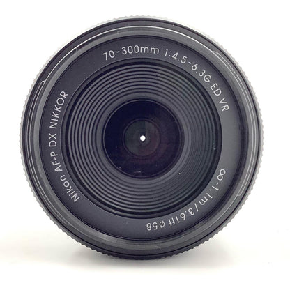 【全額返金保証】【最速発送】Nikon AF-P DX NIKKOR 70-300mm f/4.5-6.3G ED VR 美品 動作確認済