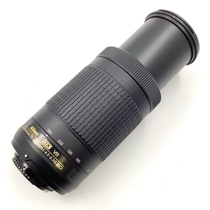 【全額返金保証】【最速発送】Nikon AF-P DX NIKKOR 70-300mm f/4.5-6.3G ED VR 美品 動作確認済