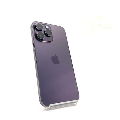 【全額返金保証】【最速発送】Apple iPhone iPhone 14 Pro Max 256GB ディープパープル SIMフリー 白ロム 動作確認済 88%