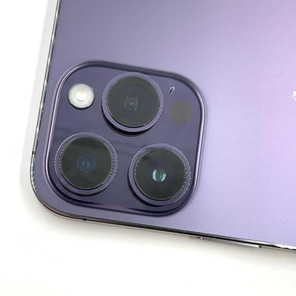 【全額返金保証】【最速発送】Apple iPhone iPhone 14 Pro Max 256GB ディープパープル SIMフリー 白ロム 動作確認済 88%