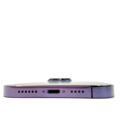 【全額返金保証】【最速発送】Apple iPhone iPhone 14 Pro Max 256GB ディープパープル SIMフリー 白ロム 動作確認済 88%