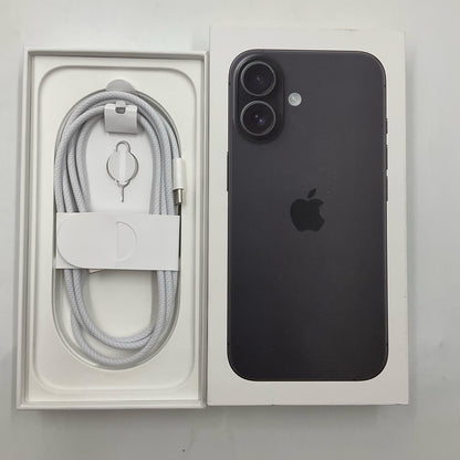 【全額返金保証】【最速発送】Apple iPhone iPhone 16 128GB ブラック docomo 白ロム 美品 動作確認済 100%